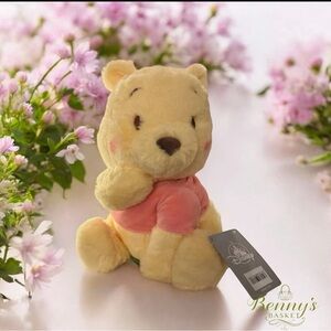 Disney Store Japan Winnie the Pooh Plush Doll Medium 12" Doll Limited Edition